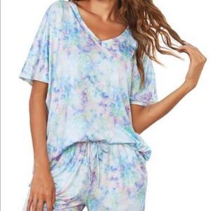 Tie Dye Pajama Set